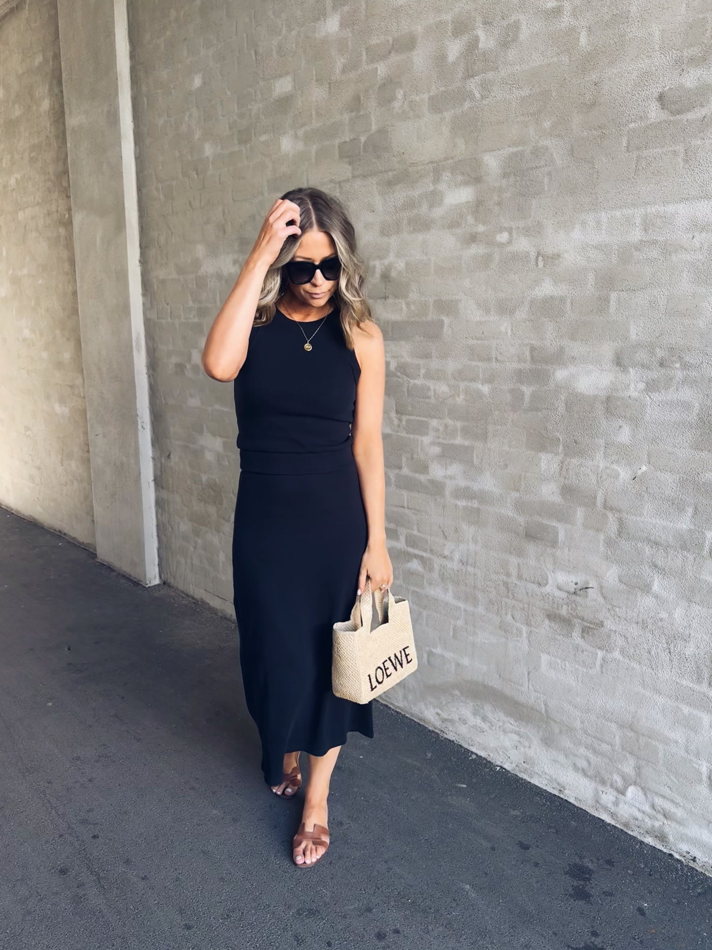 NORA TANK TOP NIGHT BLACK