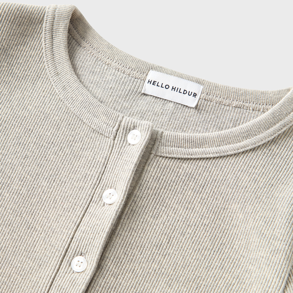 SILJE SHIRT GREY MELANGE