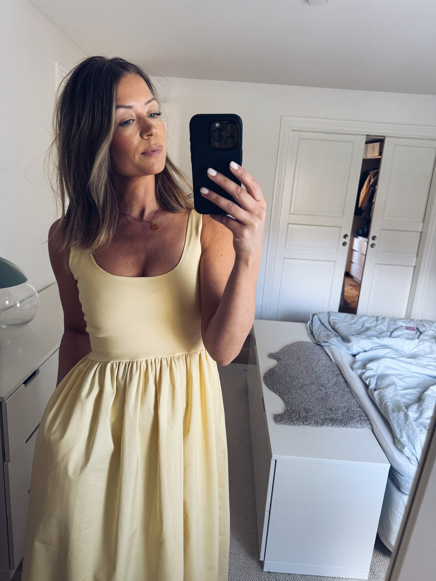 INGELA DRESS GOLDEN YELLOW