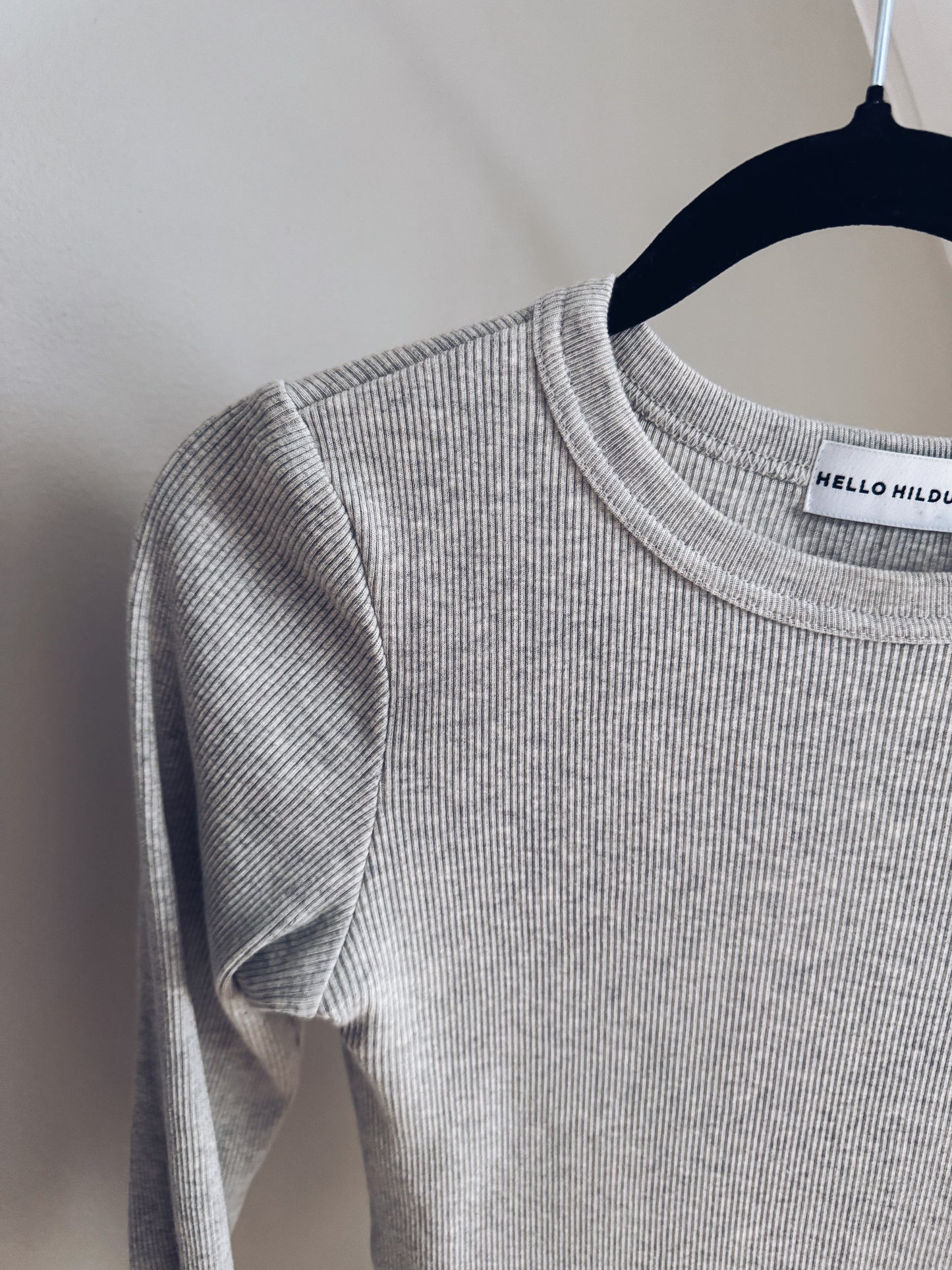 NORA LONGSLEEVE GREY MELANGE