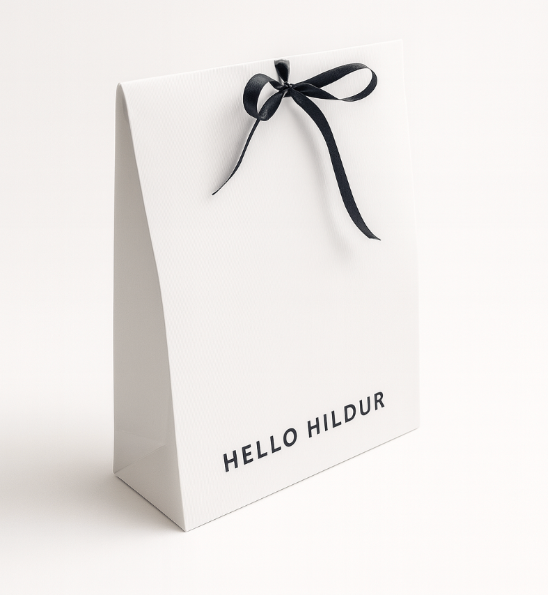 GIFT BAG SILK RIBBON