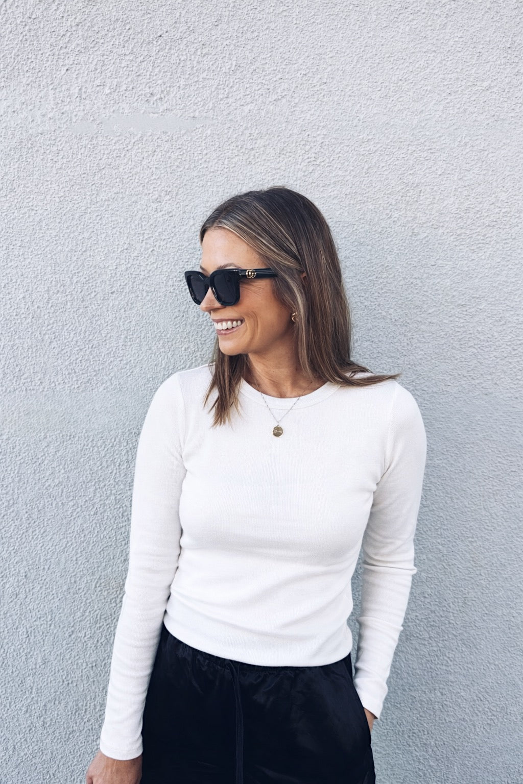 NORA LONGSLEEVE CRISPY WHITE
