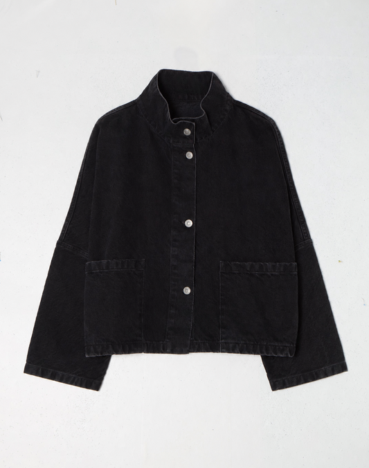 STELLA DENIM JACKET WASHED BLACK