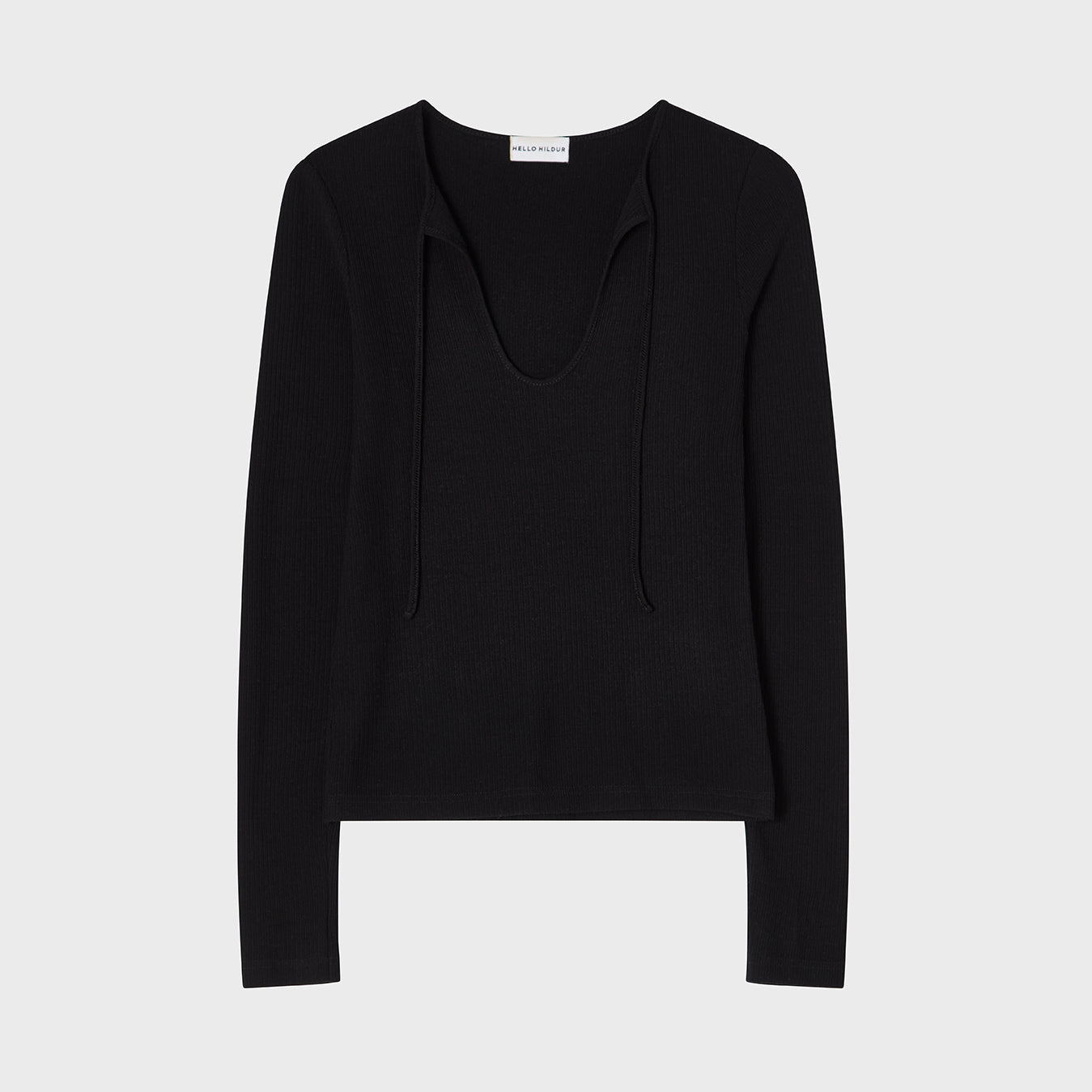 HELGA KNIT BLACK