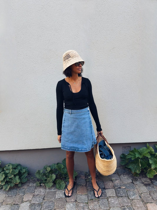 STELLA SKIRT DENIM