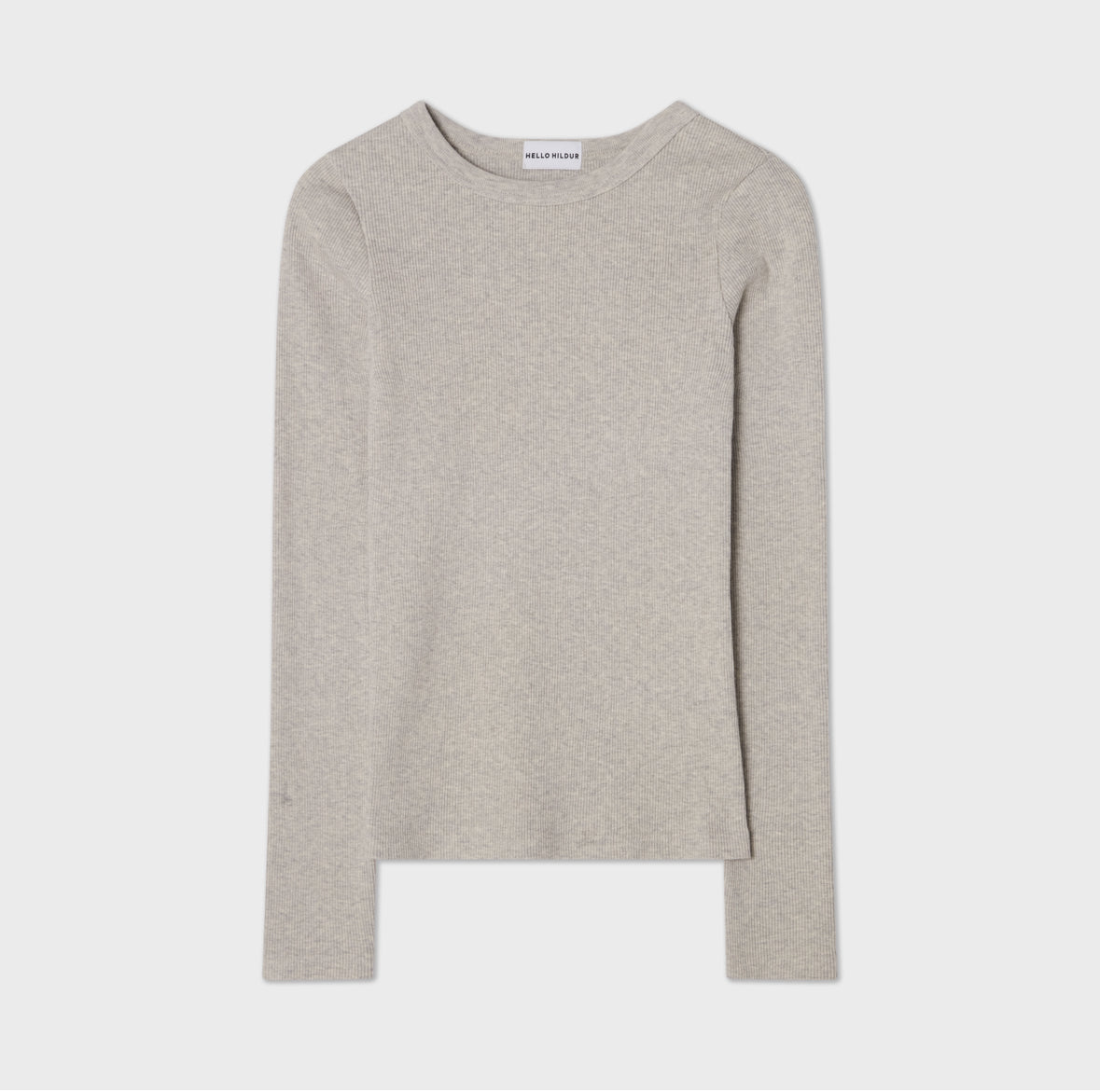 NORA LONGSLEEVE GREY MELANGE