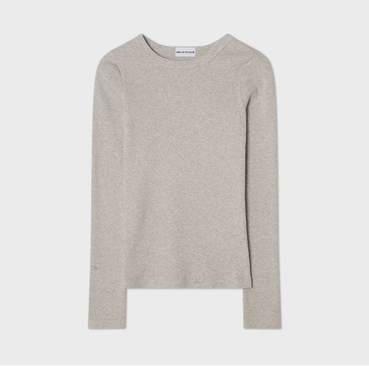 NORA LONGSLEEVE GREY MELANGE