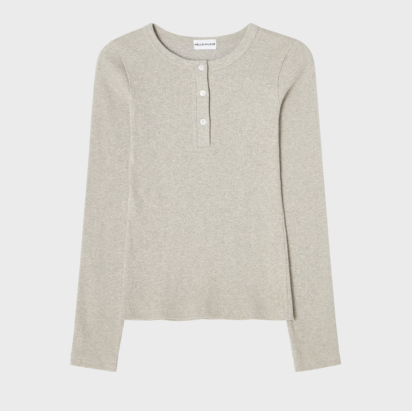 SILJE SHIRT GREY MELANGE