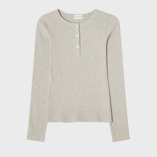 SILJE SHIRT GREY MELANGE