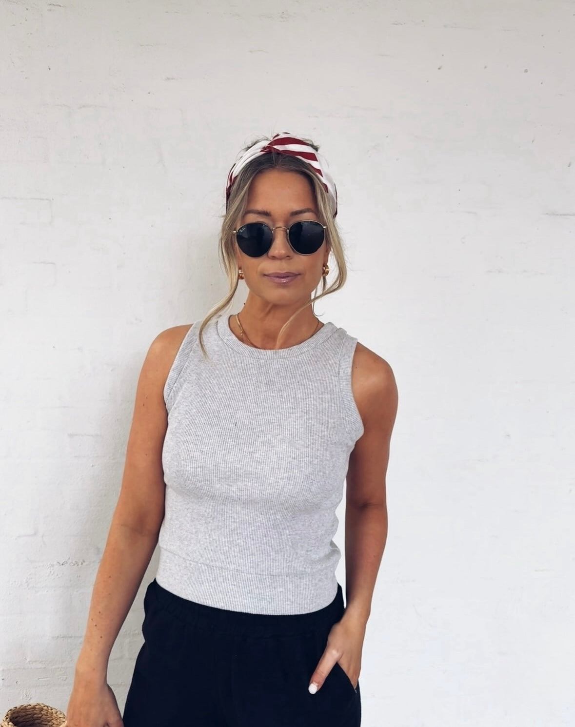 NORA TANK TOP DUSK GREY
