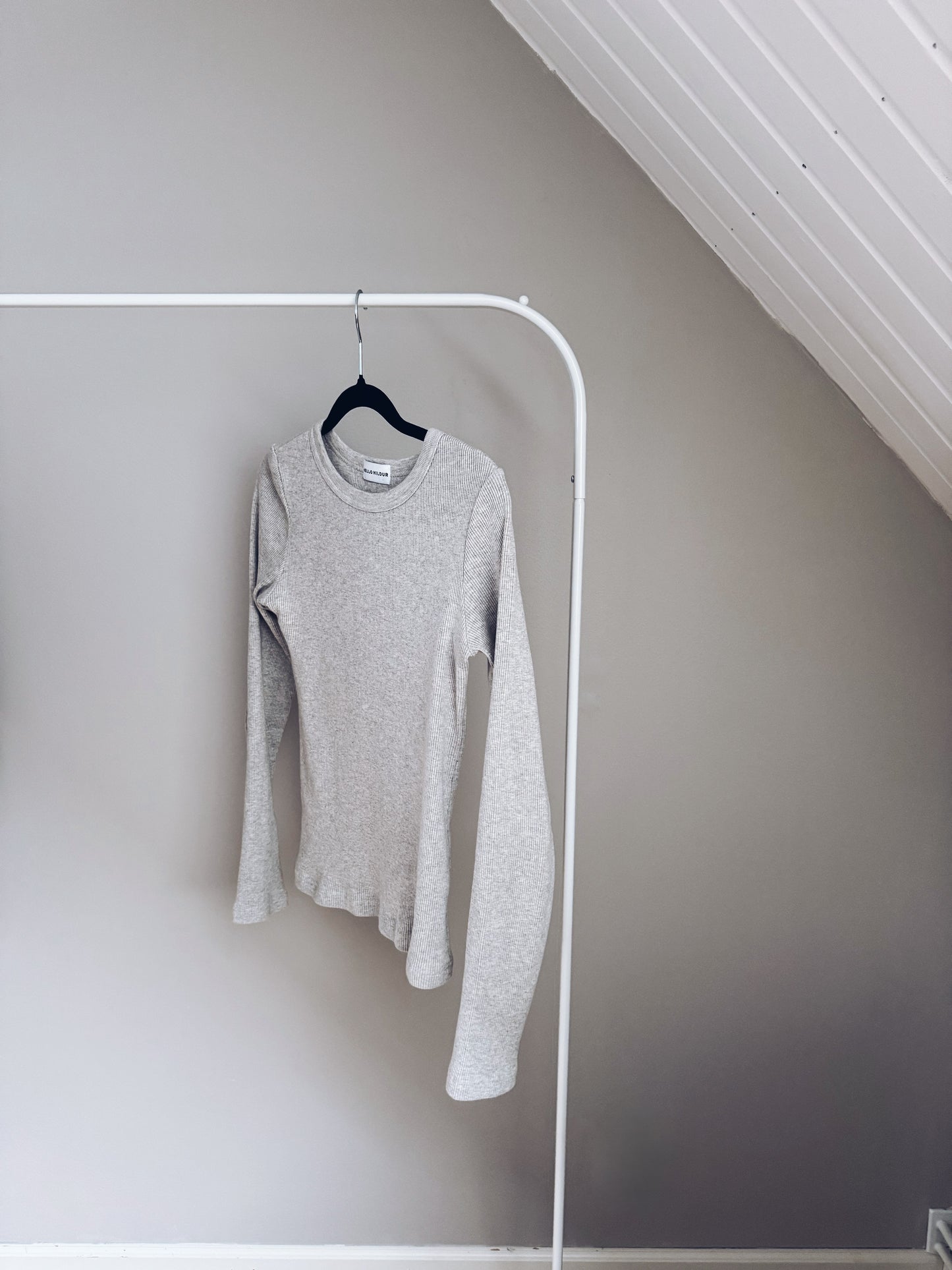 NORA LONGSLEEVE GREY MELANGE