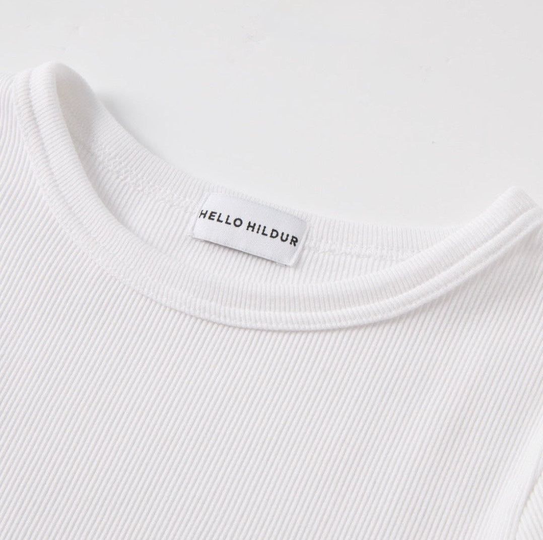 NORA LONGSLEEVE CRISPY WHITE