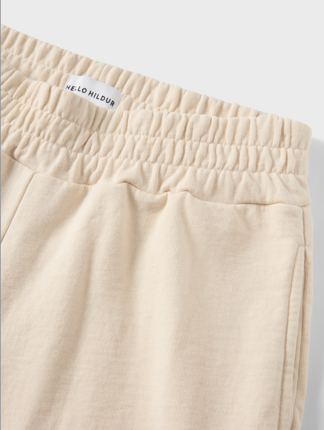 HILDUR SWEATSHORTS NATUR