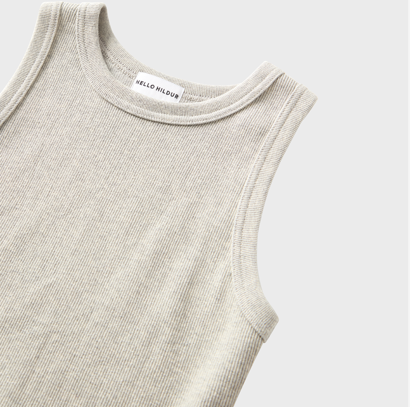 NORA TANK TOP GREY MELANGE