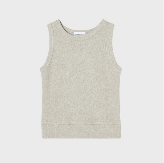 NORA TANK TOP GREY MELANGE